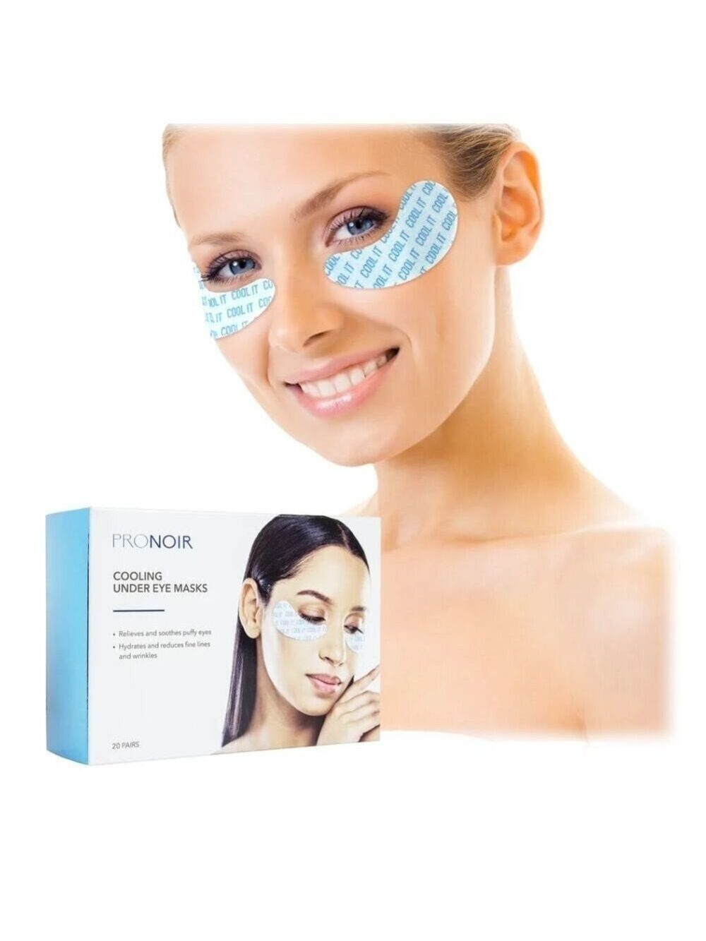 PRONOIR COOLING UNDER EYE MASKS 20 PACK